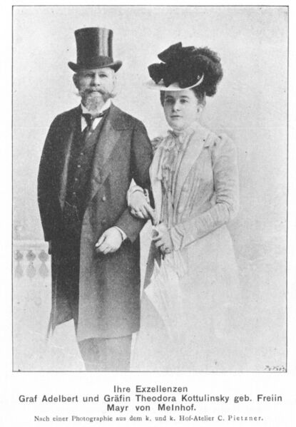 Datei:Adalbert und Theodora Kottulinsky 1902.jpg