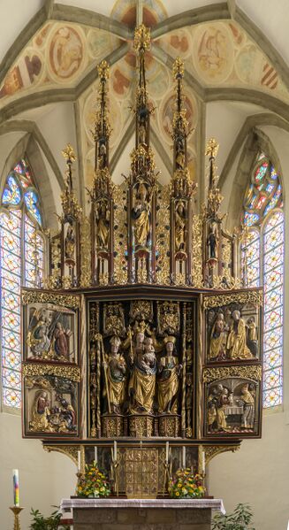 Datei:Pfarrkirche Gampern Altar 2.jpg
